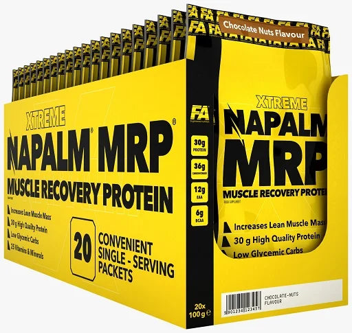 FA Nutrition Napalm MRP 20x100g Single Serving Packets